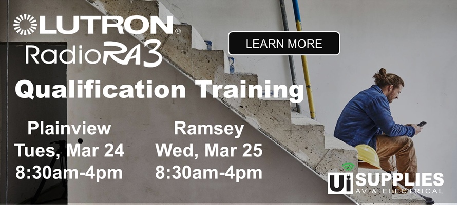 Lutron RadioRA3 Qualification Training