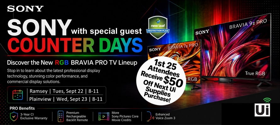 Sony + New Leaf Counter Days