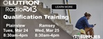 Lutron RadioRA3 Qualification Training