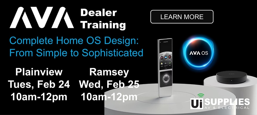 AVA Dealer Trainings - Complete Home OS Design: From Simple to Sophisticated